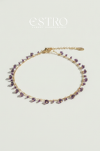 ONYX ANKLET
