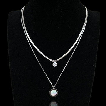 PEARL DOUBLE PENDANT