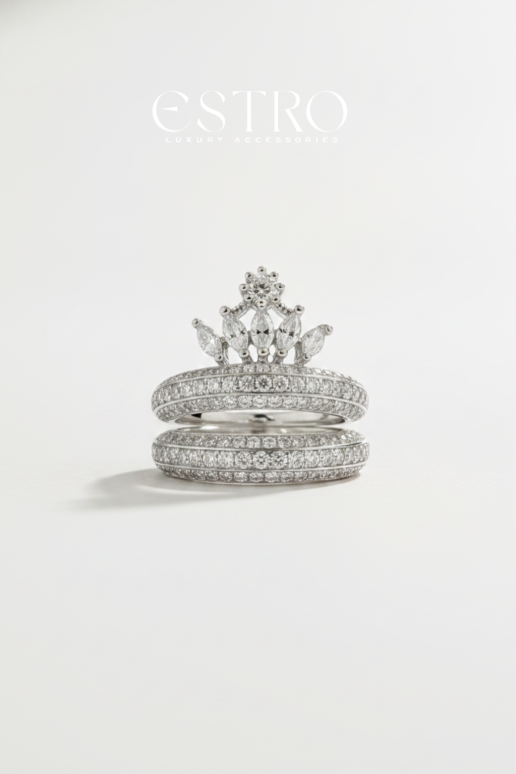 CROWN PAIR RING