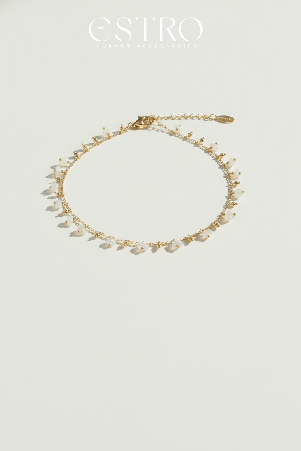 ONYX ANKLET