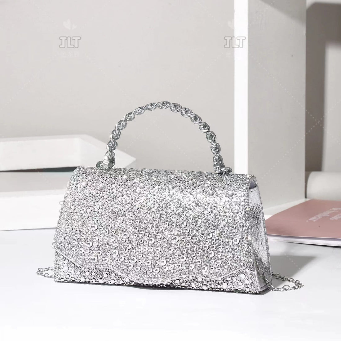 LUXURY SILVER BAG