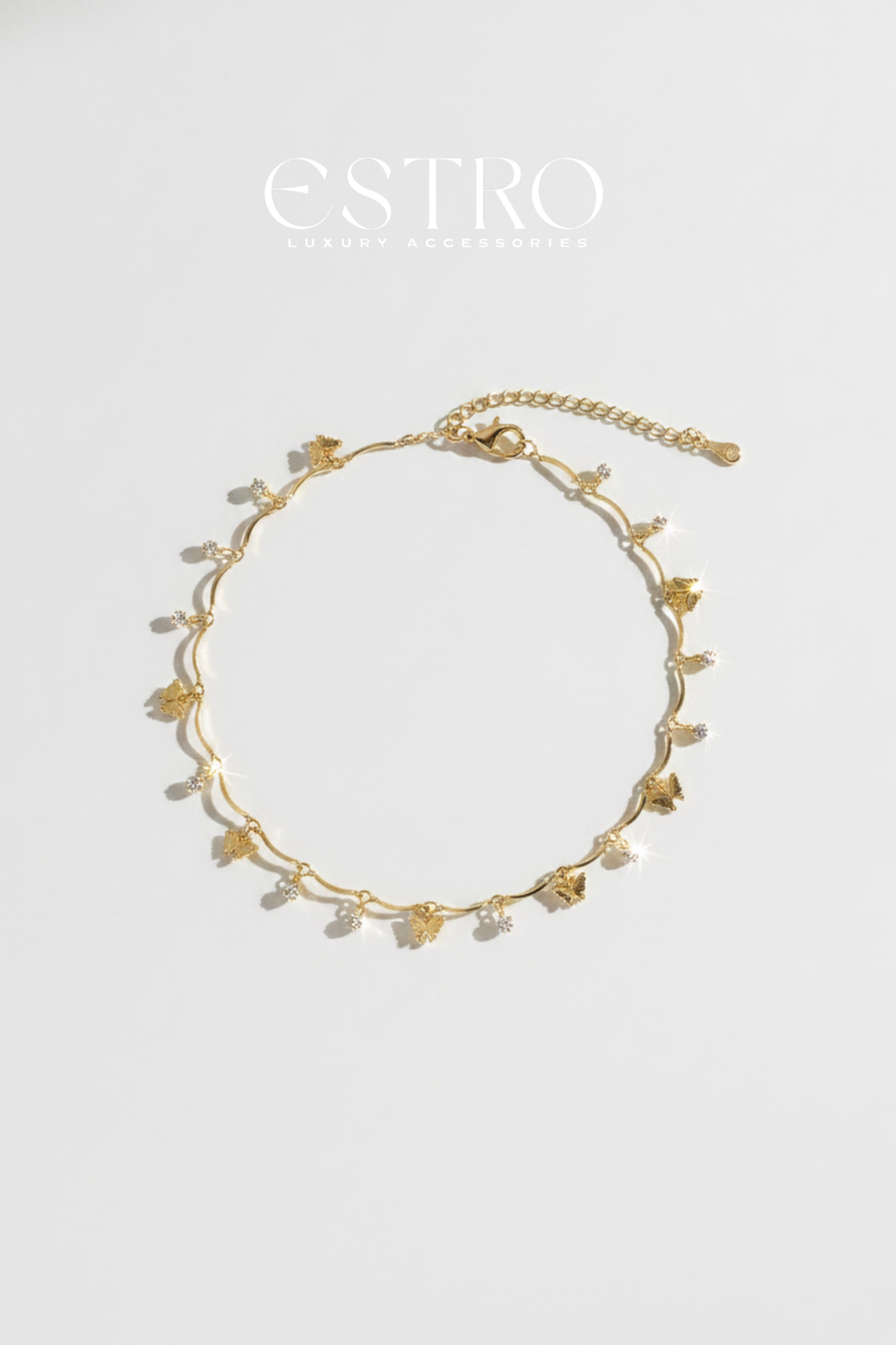 BUTTERFLY ANKLET
