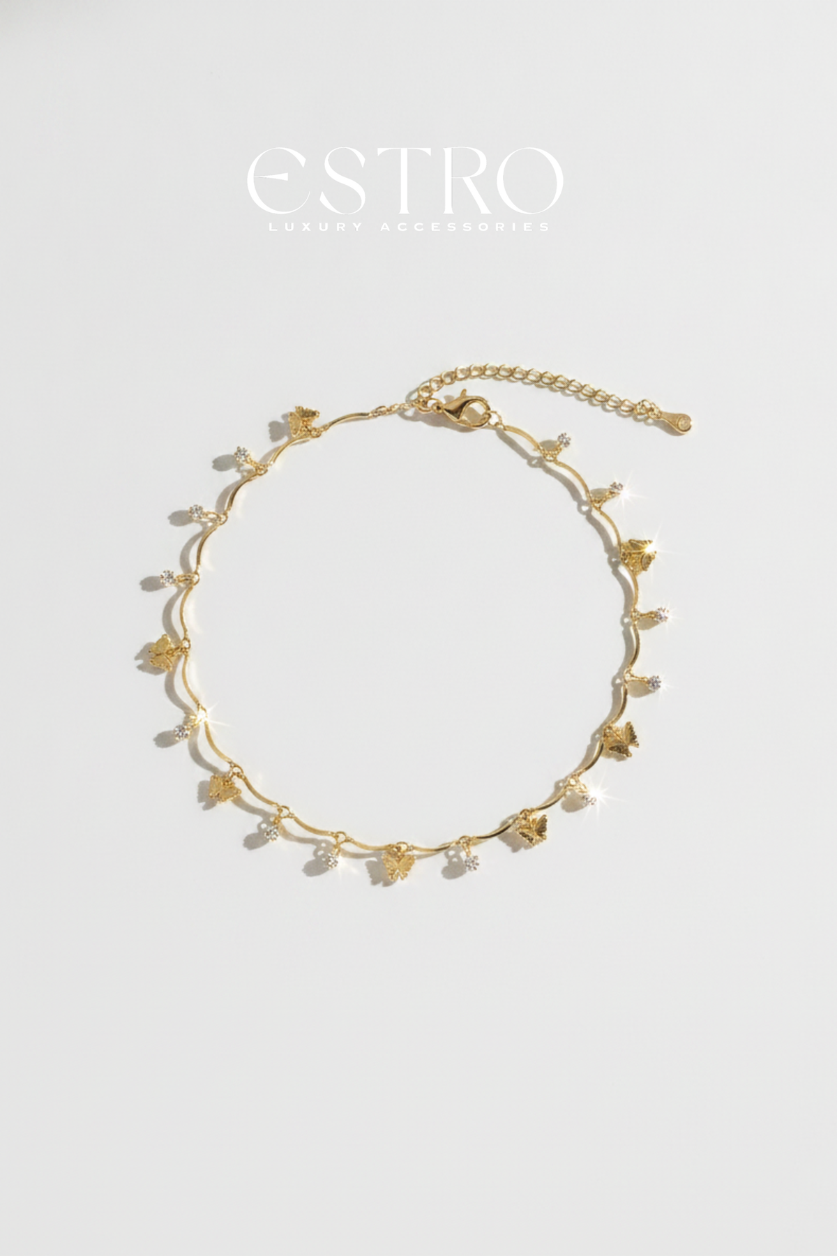 BUTTERFLY ANKLET