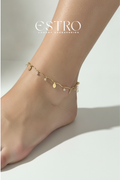 OVAL LEAF ANKLET