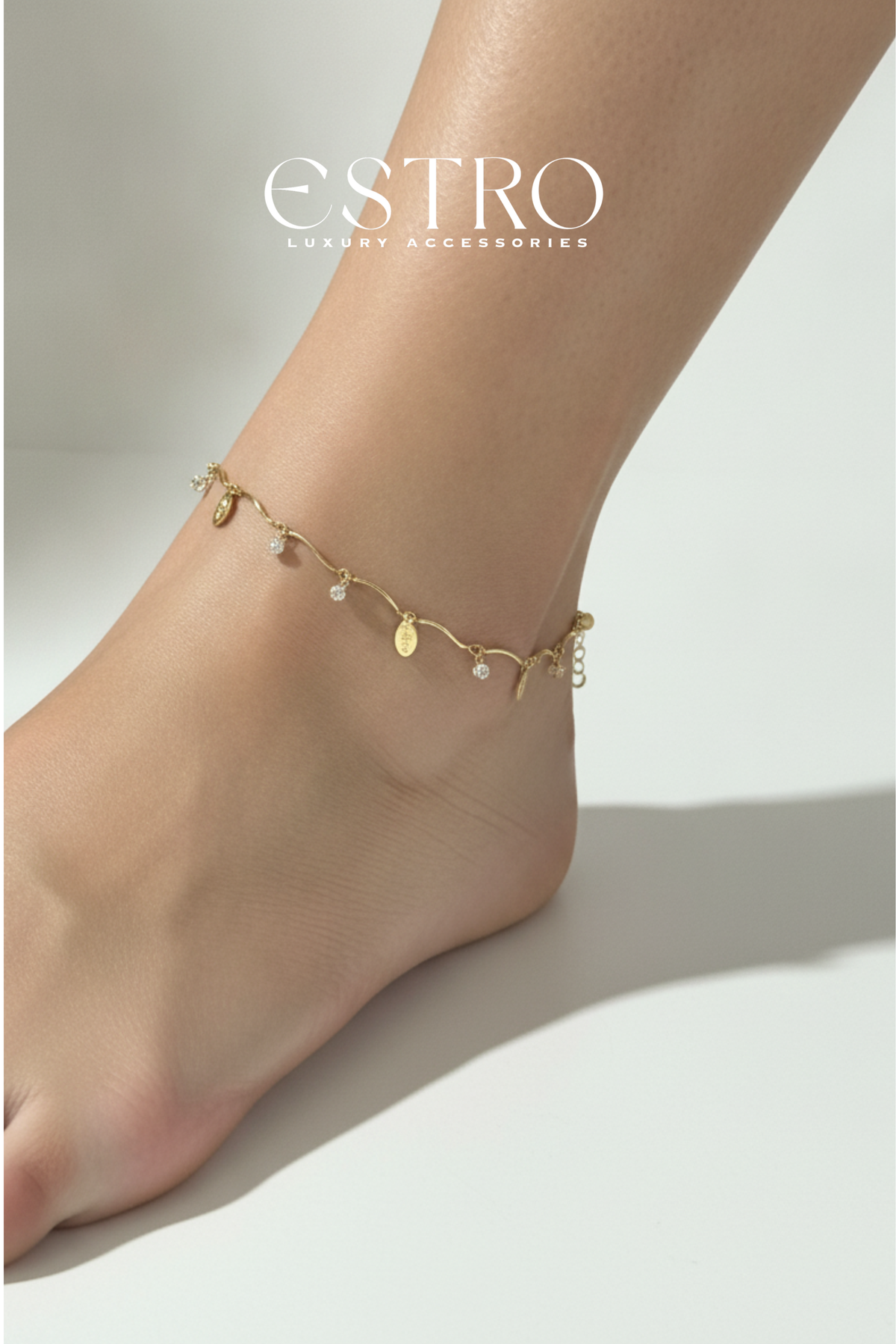 OVAL LEAF ANKLET