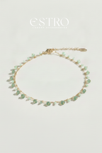 ONYX ANKLET