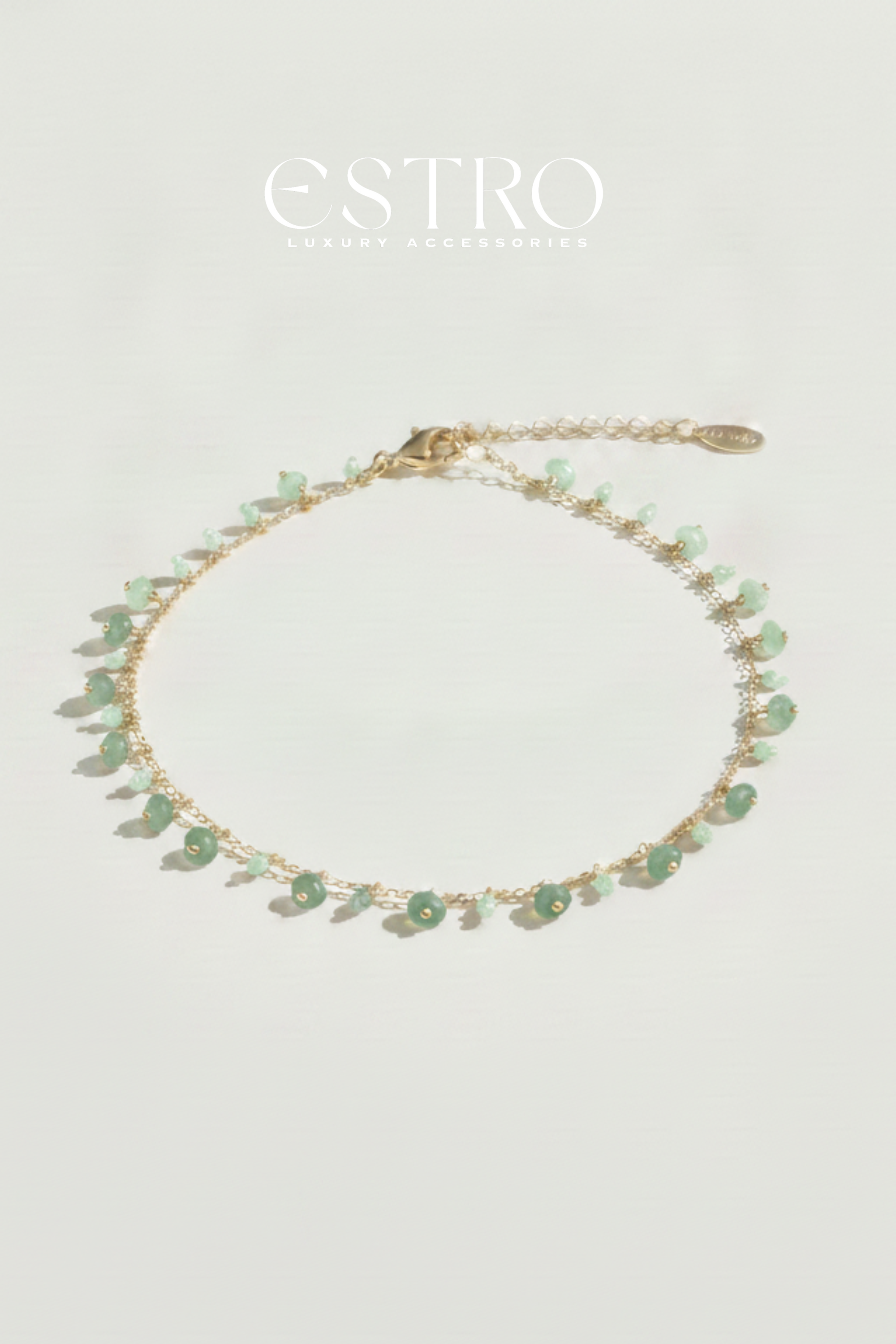 ONYX ANKLET
