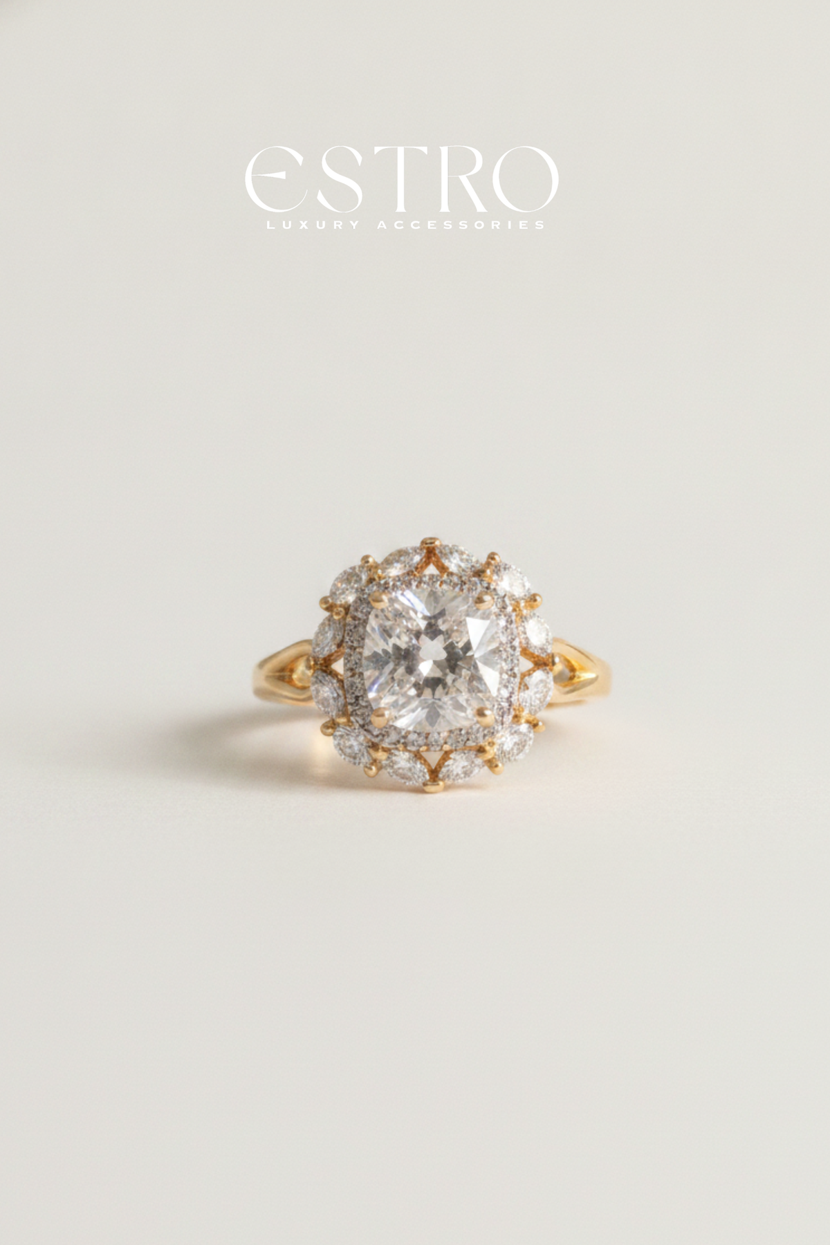 HALO STATEMENT RING
