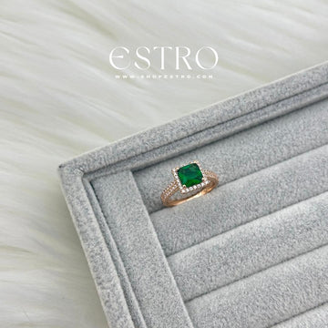 ELLEN ZIRCON RING GREEN