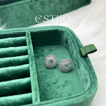 EYE ZIRCON EARRING