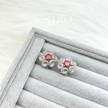 RADIANT FLOWER EARRING